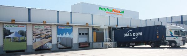  bedrijfspand Almere partytentplaza